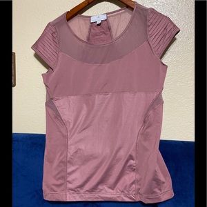 Adidas by Stella McCartney mesh insert tee top